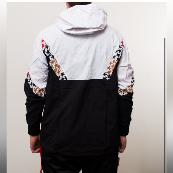 Mitchell & Ness NBA Philadelphia 76ers Half Zip Anorak Jacket - Picture 2 of 4